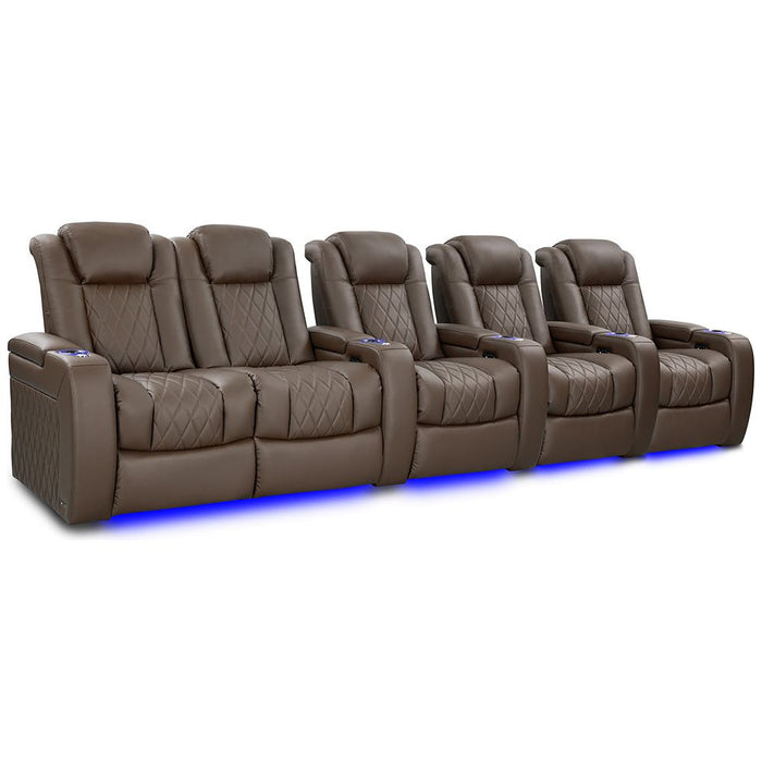 Valencia Tuscany Vegan Edition Home Theater Seating Row of 5