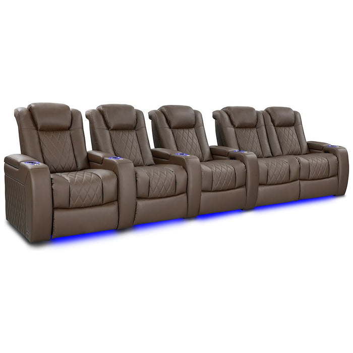 Valencia Tuscany Vegan Edition Home Theater Seating Row of 5