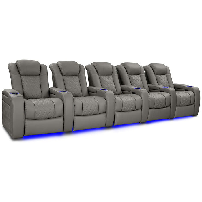 Valencia Tuscany Vegan Edition Home Theater Seating Row of 5